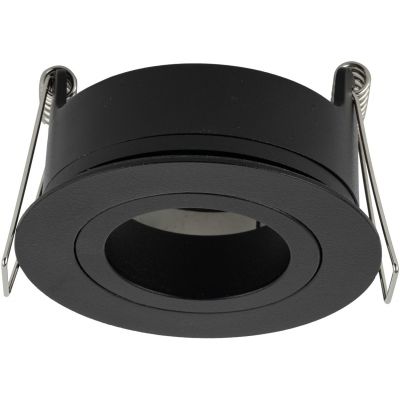 TK Lighting Aura lampa do zabudowy 1x10 W czarna 10571