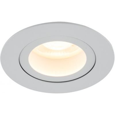 TK Lighting Aura lampa do zabudowy 1x10 W biała 10572