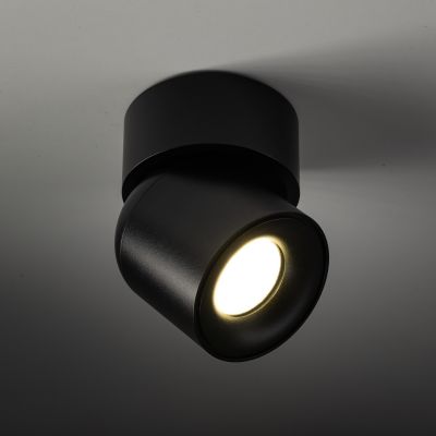 TK Lighting Twist Black lampa podsufitowa 1x10 W czarna 10575
