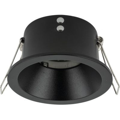 TK Lighting Opti Black lampa do zabudowy 1x10 W czarna 10577