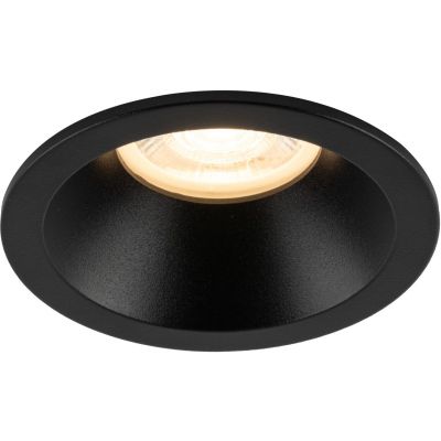TK Lighting Opti Black lampa do zabudowy 1x10 W czarna 10577