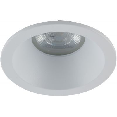 TK Lighting Opti White lampa do zabudowy 1x10 W biała 10578