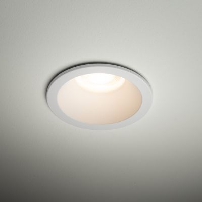 TK Lighting Opti White lampa do zabudowy 1x10 W biała 10578
