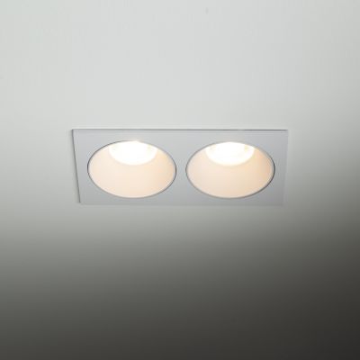 TK Lighting Prisma Duo White lampa do zabudowy 2x10 W biała 10580