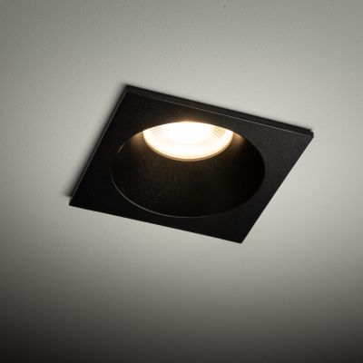 TK Lighting Prisma lampa do zabudowy 1x10 W czarna 10581