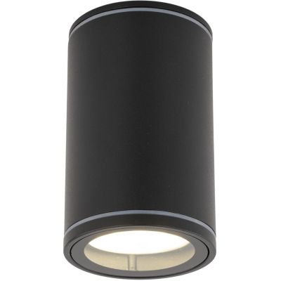 TK Lighting Flare lampa do zabudowy 1x10 W czarna 10583