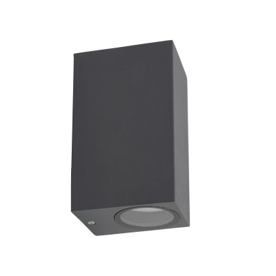 TK Lighting Axis kinkiet zewnętrzny 2x10 W czarny 10970