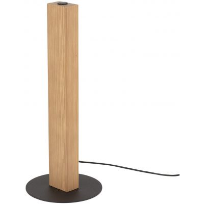 TK Lighting Teo lampa stołowa 1x36 W drewno 1412