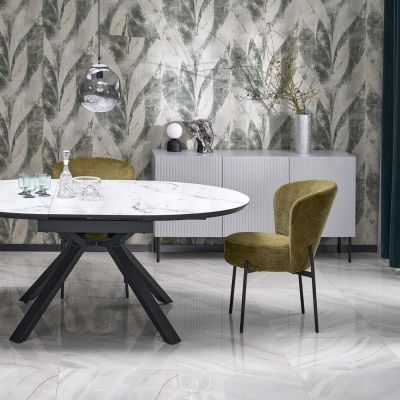 TK Lighting Miki lampka nocna dziecięca 1x8 W biała-czarna 16044