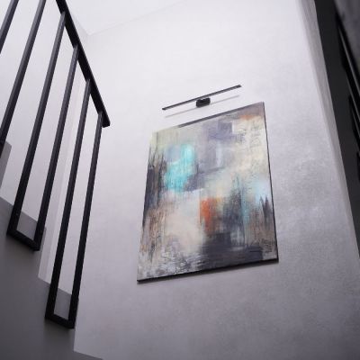 TK Lighting Gallery kinkiet 1x18 W czarny 18002