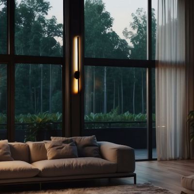 TK Lighting Flash kinkiet 1x21 W czarny 18074