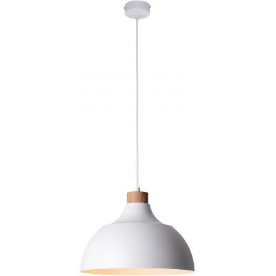 TK Lighting Cap lampa wisząca 1x15W biała 2070