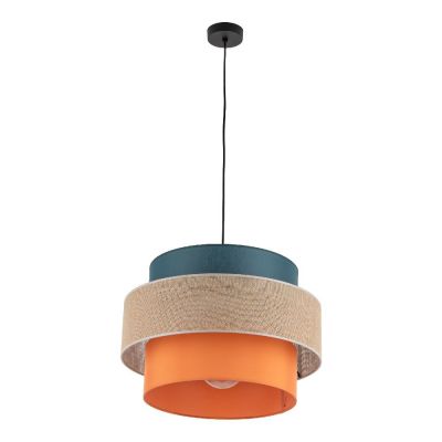 TK Lighting Trio lampa wisząca 1x15 W czarna 2758