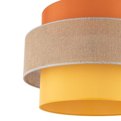 TK Lighting Trio lampa wisząca 1x15 W czarna 2783