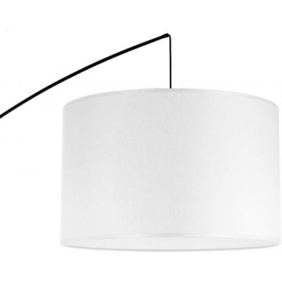 TK Lighting Moby lampa stojąca 1x15 W biała-czarna 3060