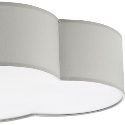 TK Lighting Cloud plafon 2x15W szary/biały 3144