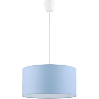 TK Lighting Rondo lampa wisząca 1x15W niebieski/biały 3232