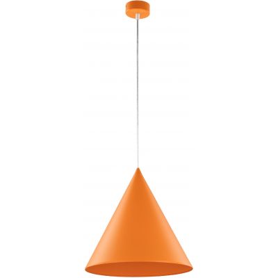 TK Lighting Cono lampa wisząca 1x15 W pomarańczowa 3280