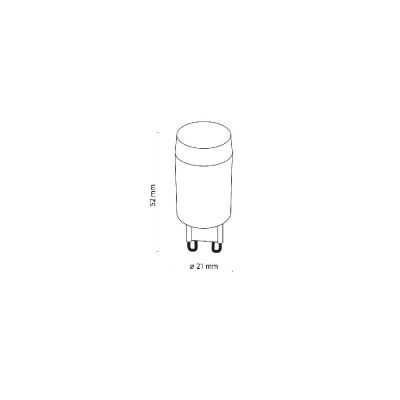 TK Lighting żarówka LED 1x3 W 4000 K G9 3522