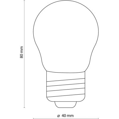 TK Lighting żarówka LED 4,5W 2200-3200K E27 3572