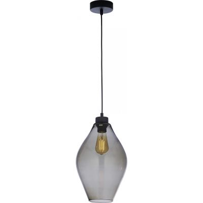 TK Lighting Tulon lampa wisząca 1x60W grafit/czarna 4192