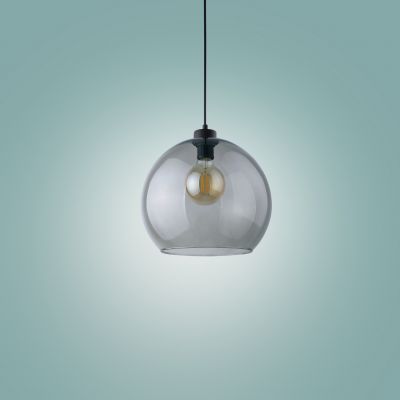 TK Lighting Cubus lampa wisząca 1x15W grafit lustrzany/czarny 4292