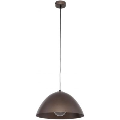 TK Lighting Faro lampa wisząca 1x15W brązowy 4332