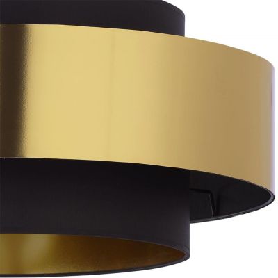 TK Lighting Calisto lampa wisząca 1x15 W czarna 4376