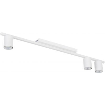 TK Lighting Logan lampa podsufitowa 3x10 W biała 4570