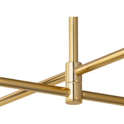 TK Lighting Sarius lampa podsufitowa 4x6W biały/złoty 4737