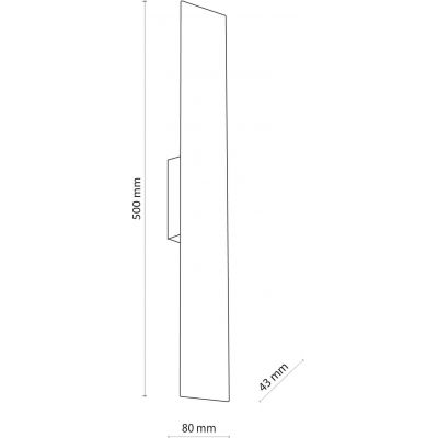 TK Lighting Navi kinkiet 2x6W biały 4755