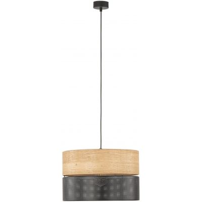 TK Lighting Nicol lampa wisząca 1x15 W czarna 4799