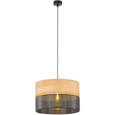TK Lighting Nicol lampa wisząca 1x15 W czarna 4799