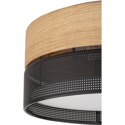 TK Lighting Nicol plafon 4x15 W czarny 4800