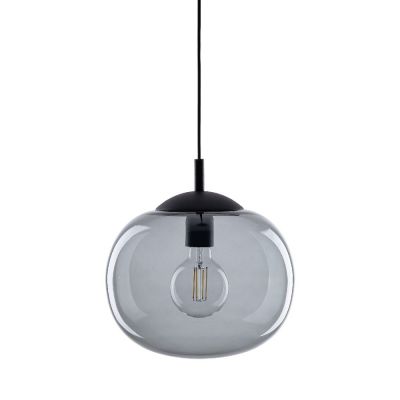 TK Lighting Vibe lampa wisząca 1x15 W czarna 4837