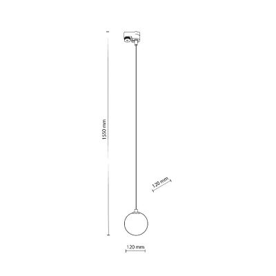 TK Lighting Tracer lampa do szynoprzewodów 1x6 W biały 4886