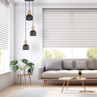 TK Lighting Cairo lampa wisząca 3x15W czarny/drewno 4895