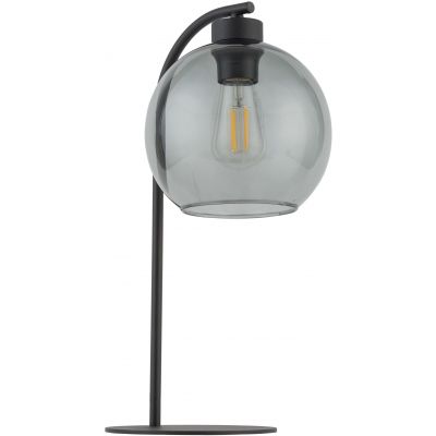 TK Lighting Cubus lampa stołowa 3x15W grafit lustrzany/czarny 5102