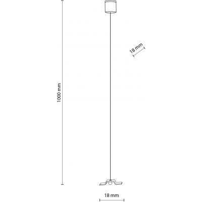 TK Lighting Tracer zestaw podwieszający 5305