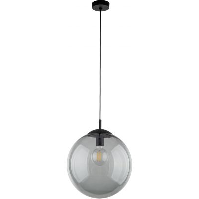 TK Lighting Esme lampa wisząca 1x15W czarny/grafitowy 5380