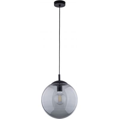 TK Lighting Esme lampa wisząca 1x15W czarny/grafitowy 5380