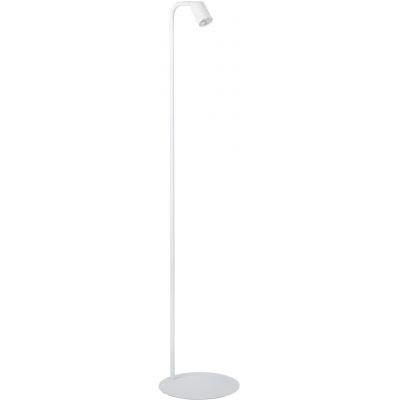 TK Lighting Logan lampa stojąca 1x10 W biała 5484