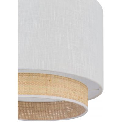 TK Lighting Boho lampa wisząca 1x15 W biała 5653