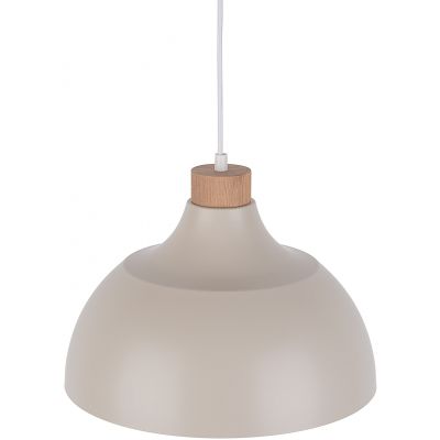 TK Lighting Cap lampa wisząca 1x15W beżowa 5664