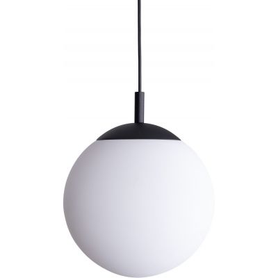 TK Lighting Esme lampa wisząca 1x15W czarny/biały 5669