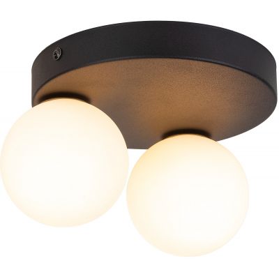 TK Lighting Bianca Black lampa podsufitowa 2x6W czarny/biały 5682