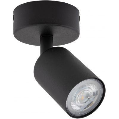 TK Lighting Top lampa podsufitowa 1x10 W czarna 5739