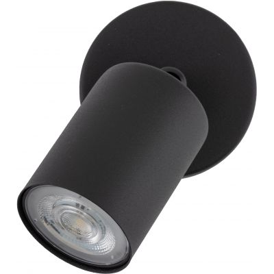 TK Lighting Top lampa podsufitowa 1x10 W czarna 5739