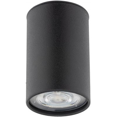 TK Lighting Top lampa podsufitowa 1x10 W czarna 5764