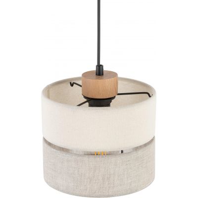 TK Lighting Eco lampa wisząca 1x15W jasne drewno 5770